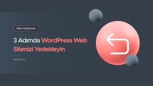 Wordpress site yedekleme