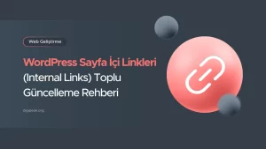 wordpress link değiştirme