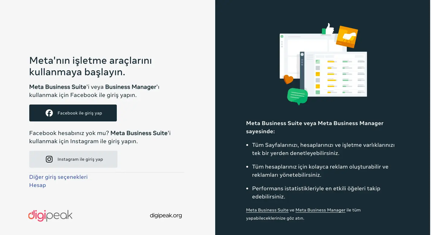 Facebook Business Manager hesabı oluşturma