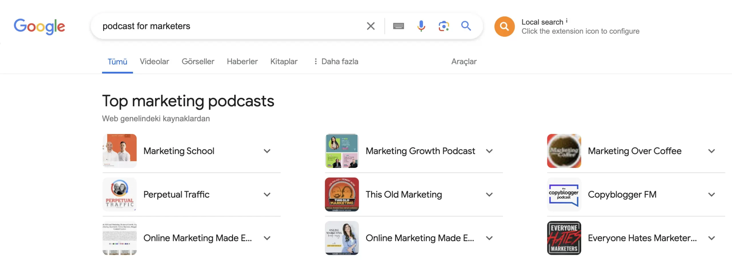 pazarlamacılar için podcastler