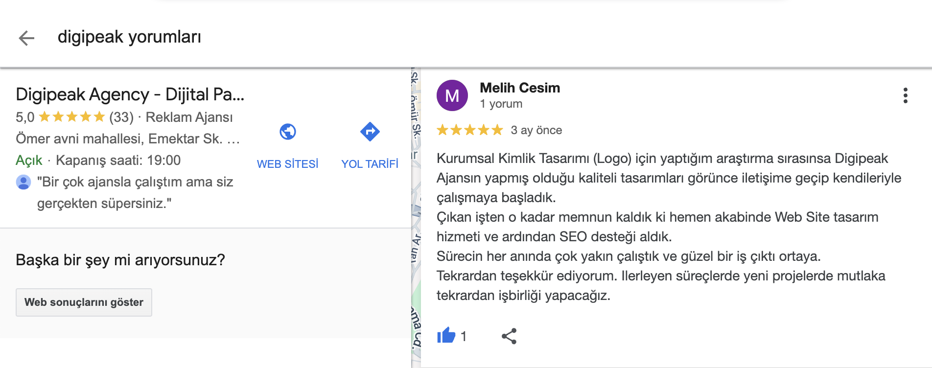 benim işletmem yorumlar ile seo