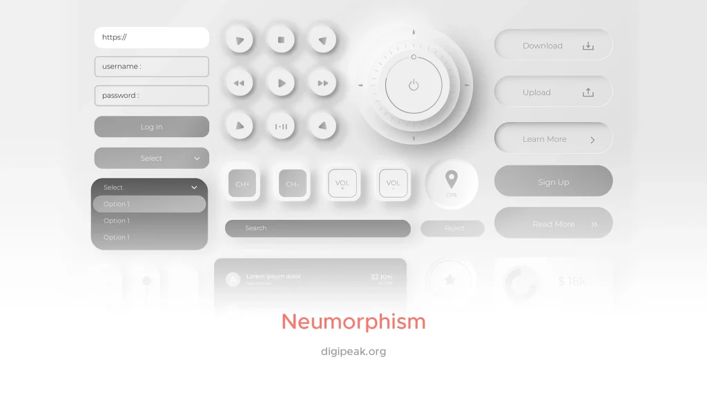 neomorphism-and-user-interface