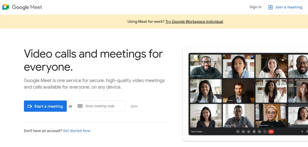 google-meet-ile-online-toplantılar-ve-işbirlikleri