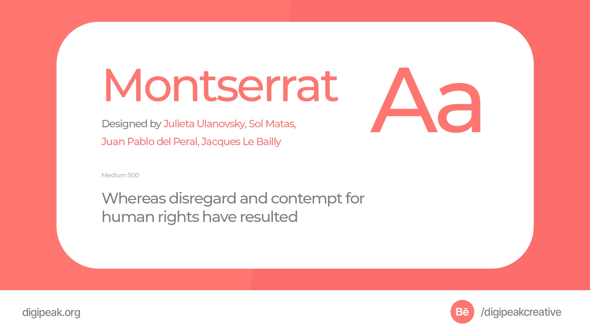 Montserrat font