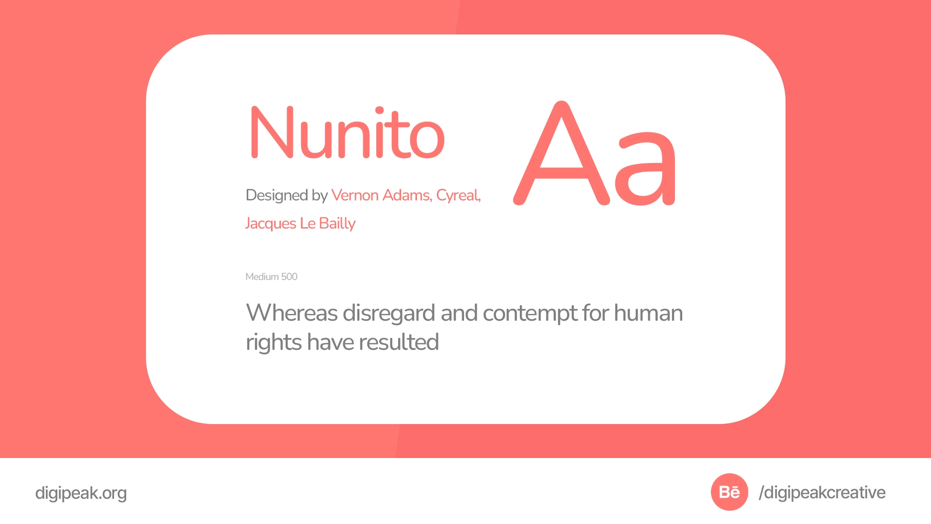 nunito font